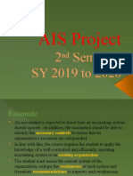 AIS Project: 2 Semester SY 2019 To 2020