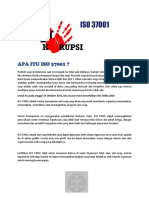 APA ITU ISO 37001
