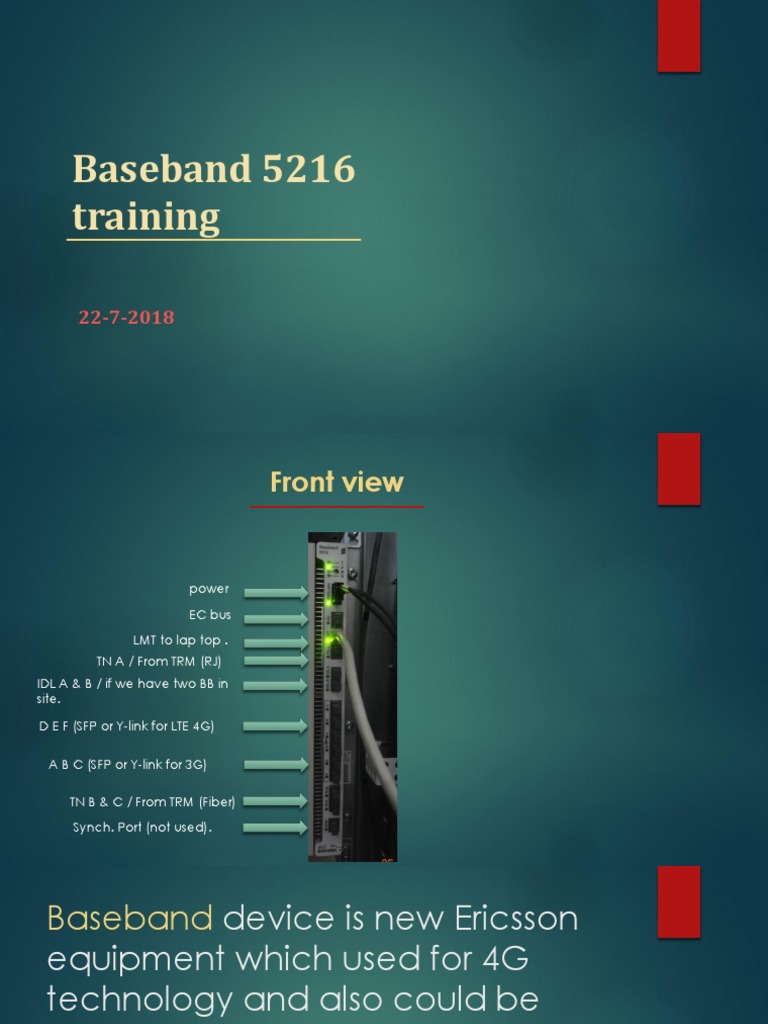 Ericsson Baseband 5216 Installation Guide | PDF | File Transfer ...