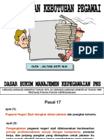 Analisis Kebutuhan Pegawai