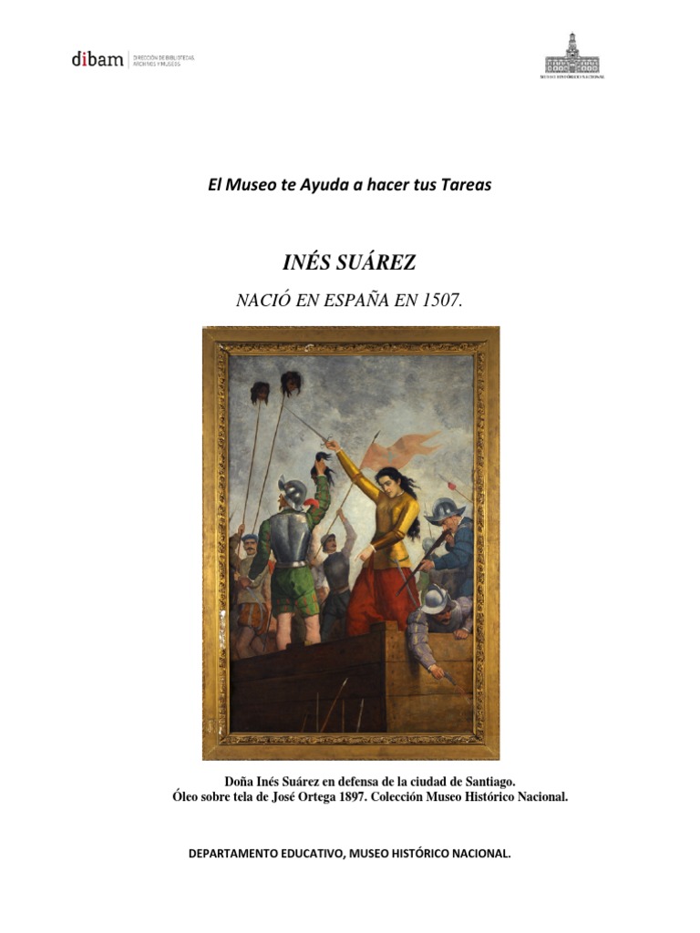 Inés Suárez | PDF | Chile | Colonización española de las Américas