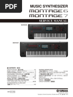 Music Synthesizer: Service Manual Service Manual | PDF