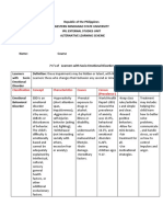 Classification Concept Characteristics Causes Census (Prevalence) Care Cure