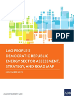 LAO PDR's ENERGY SECTOR ASSESSMENT, STRATEGY, AND ROAD MAP PDF