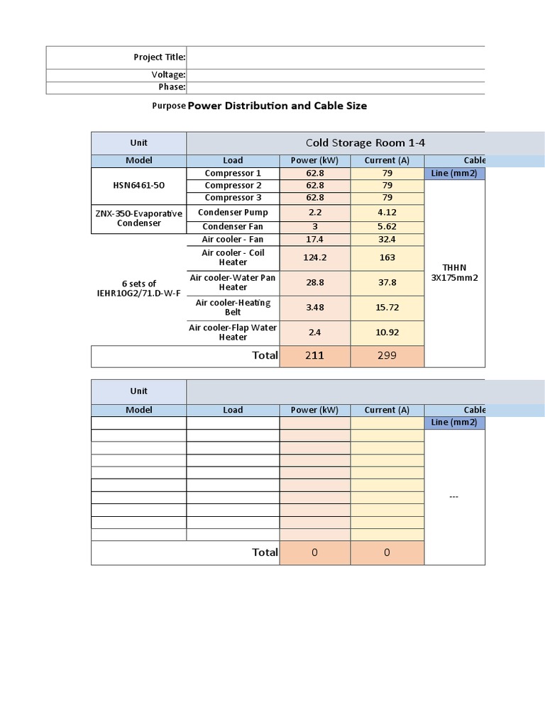 RMM Calculator for Power Distribution | PDF | Electric Power ...