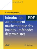 Introduction Au Traitement Mathématique Des Images