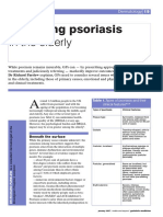 Managing Psoriasis in The Elderly: Dermatology 19