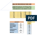 Excell Tabla Frecuenci