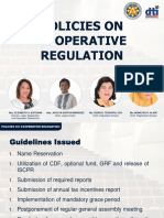 Policies On Coop Regulation (KOOPS eFORUM)