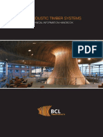BCL Acoustic Timber Systems: Technical Information Handbook