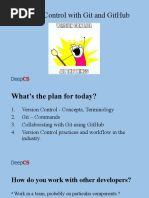 Version Control With Git and Github