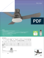 Ceiling Fans Nikko Series: F Yuragi Feature (Natural Breeze)