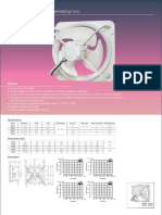 High Pressure Industrial Ventilating Fans: Features