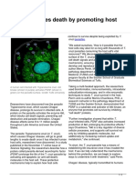 Parasite Evades Death by Promoting Host Cell Survival: Cruzi