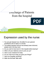 Discharge of Patients