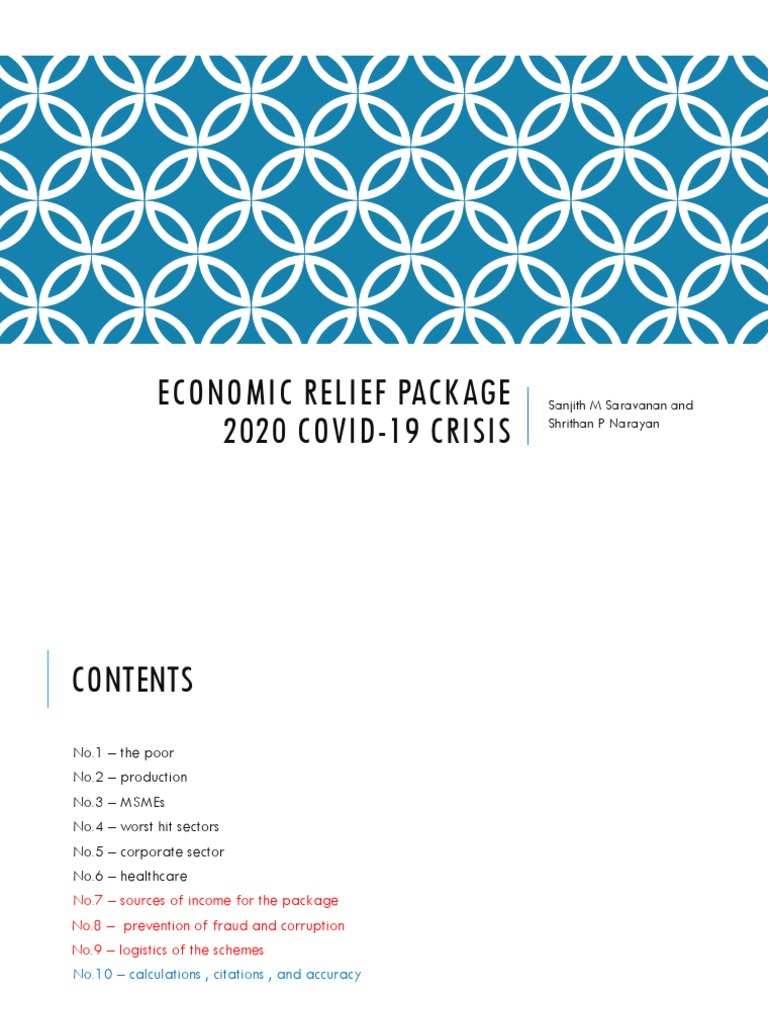 2020 COVID-19 Economic Relief Package | PDF | Interest | Bonds (Finance)