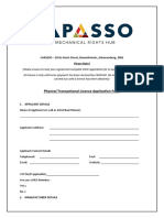 CAPASSO OCW Application Form 2020