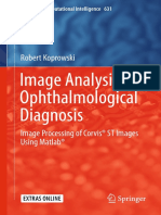 Image Analysis For Ophthalmological Diagnosis - Image Processing of Corvis® ST Images Using Matlab®