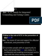 What Is ICTC? - Ans: ICTC Stands For Integrated Counselling and Testing Centre