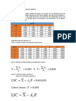 Problemas Sobre Gráficas de Control