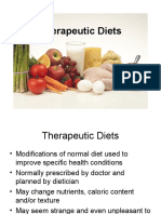 Therapeutic Diets