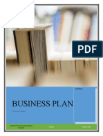 Business Plan: (Document Subtitle)