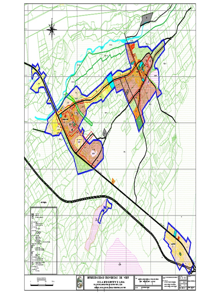 Mapa y Zonificación del Distrito de Virú | PDF