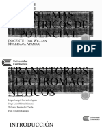 Sistemas Eléctricos de Potencia II