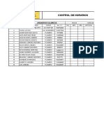 Control de Horarios