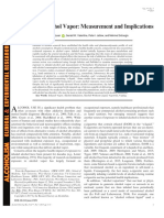 Inhalation of Alcohol Vapor Measure