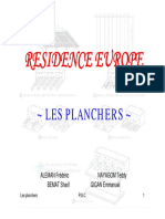 Expose - Etudiants Planchers - Presentationpdf - Procedes Generaux de Construction
