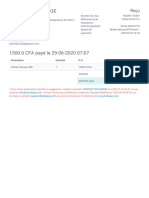 FedaPay Recu No. 1593414702112 PDF