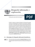 Unidad 4. Recurso 1. Lectura. Búsqueda Informada y Exploración. Enfoque-Moderno-Capitulo - IV PDF