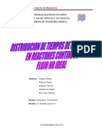 Distribución de Tiempos de Residencia