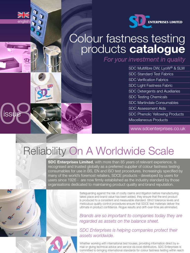 SDC Consumables | PDF | Rayon | Textiles
