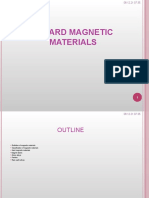 Hard Magnetic: Materials