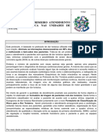 Protocolo Do Primeiro Atendimento Da Dor Torácica em Pronto Atendimento - Pa e Upas PDF