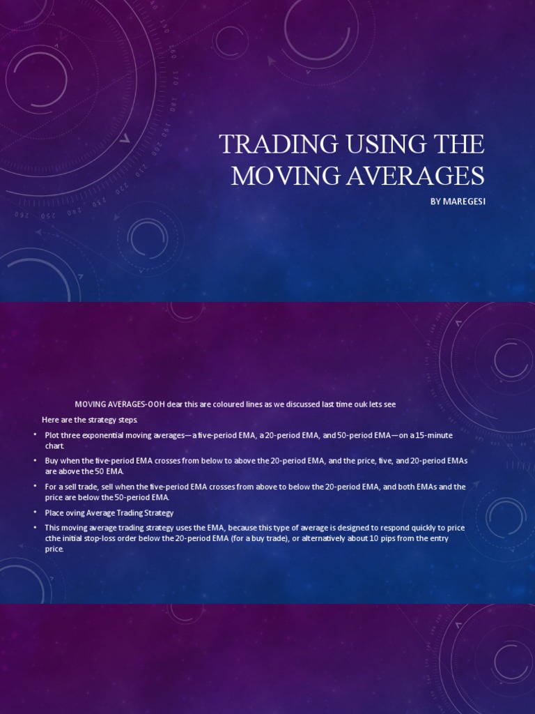 Trading Using The Moving Averages | PDF | Moving Average | Foreign