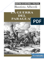 La Guerra Del Paraguay - Juan Bautista Alberdi PDF