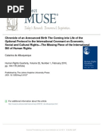 Catarina de Albuquerque: Human Rights Quarterly, Volume 32, Number 1, February 2010, Pp. 144-178 (Article)