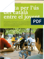 Alerta Per L'ús Del Català Entre El Jovent (Entrevista Butlletí Òmnium Cultural)