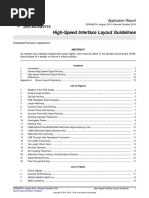 High-Speed Interface Layout Guidelines: Application Report