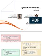 Python Fundamentals: Modularity