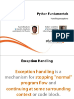 7 Python Fundamentals m06 Exceptions Slides