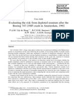 Evaluating the risk from depleted uranium after theBoeing 747-258F crash in Amsterdam.pdf