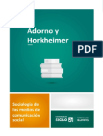 Adorno y Horkheimer