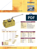 GPK2 PN 500: 2-Way High Pressure Ball Valves