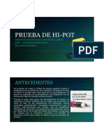 Prueba de Hi-Pot: Características y recomendaciones