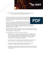 Ey Dian Emite La Resolucion 42 de 2020 Sistemas de Facturacion PDF