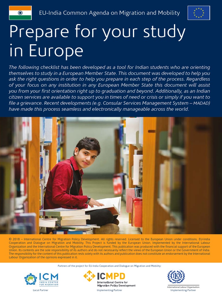 Checklist For Students - Prepare For Your Study in Europe PDF | PDF ...